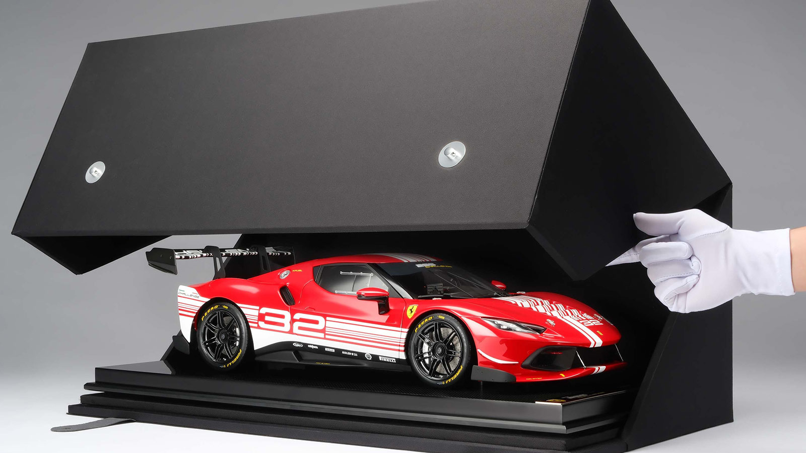 Exploring Amalgam Collection’s Ferrari 296 Challenge Limited Edition 1:8 Scale