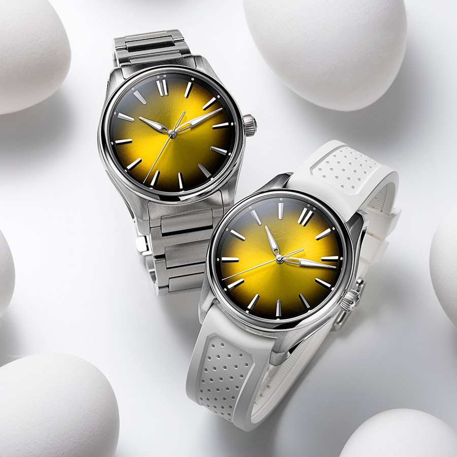 H. Moser & Cie. Pioneer Centre Seconds Sunny Side Up