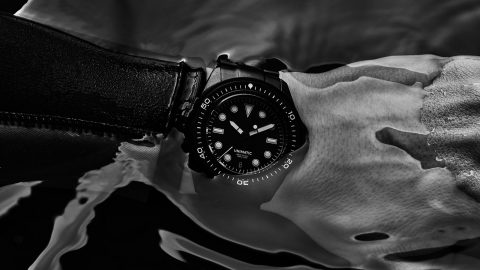 UNIMATIC All-Black Swiss Diver - Modello Uno U1S-MD
